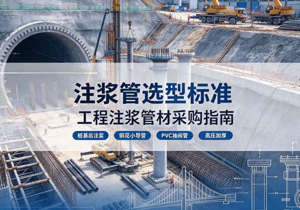 平塘注浆管选型标准